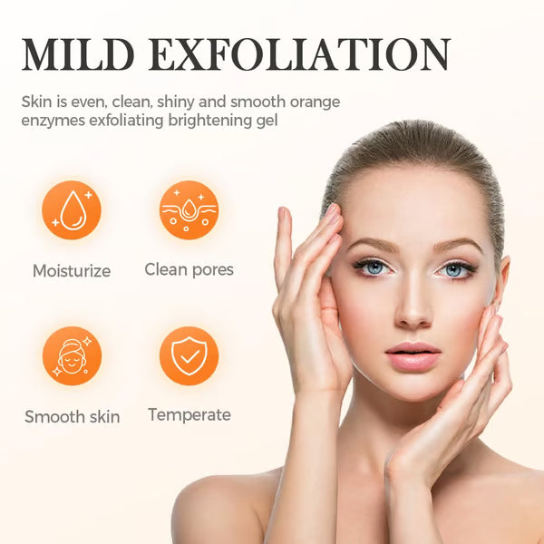 Orange Enzyme Glow Gel π Dark Spot & Dead Skin Remover