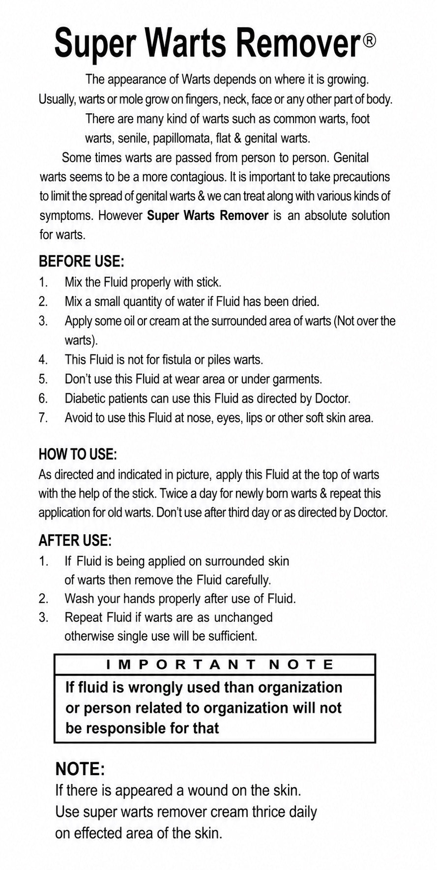 WartFree Pro™ – Advanced Wart & Mole Remover